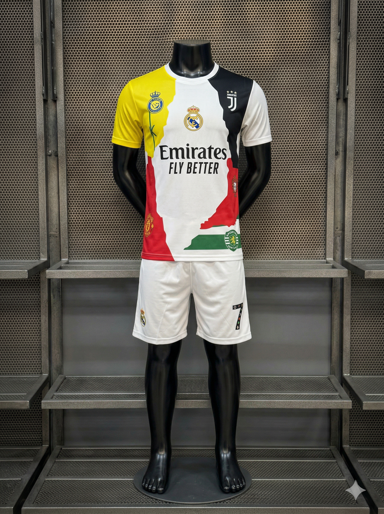conjunto niño Cristiano Ronaldo 7 Edición conmemorativa