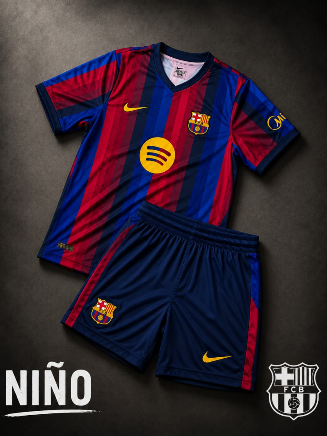 Camiseta Barcelona Niño